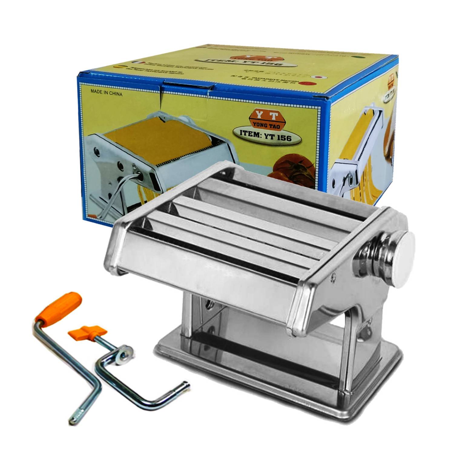 Maquina manual laminadora y cortadora para pasta - Corempro S.A