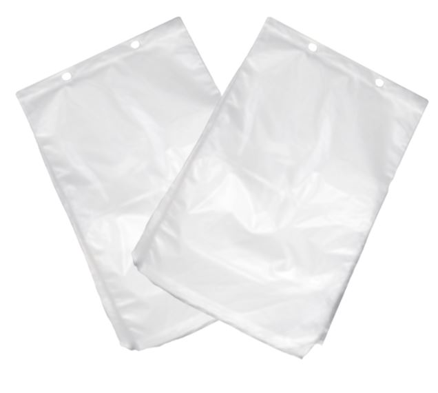 BOLSA CHEQUERA BLANCA 14" X 20" NAC. MILLAR