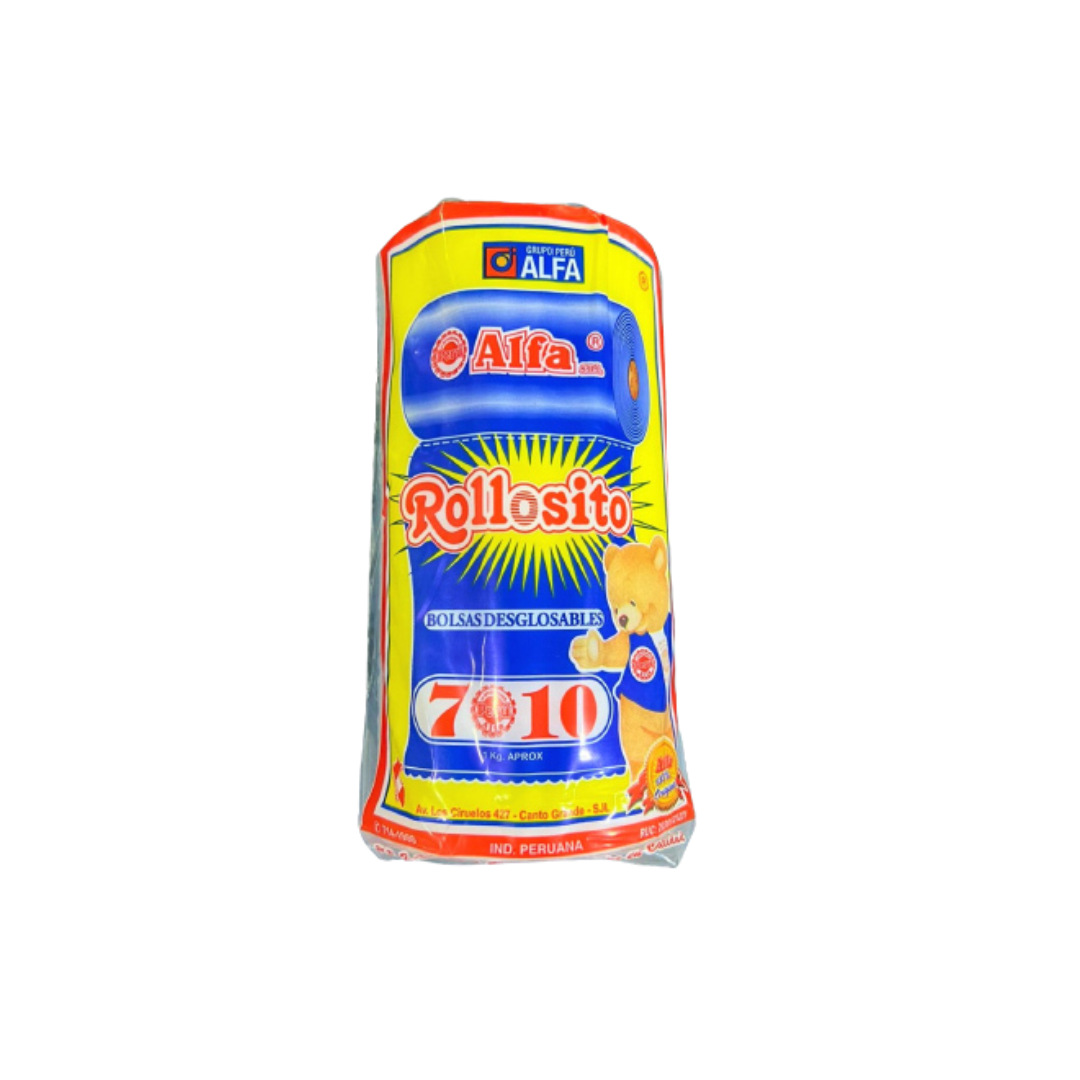 BOLSA  ROLLO MATIC 7" X 10" NAC. X 1 KG