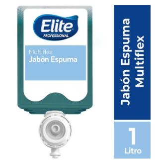 JABÓN ESPUMA MULTIFLEX ELITE CJ 6 ENV X 1 LT