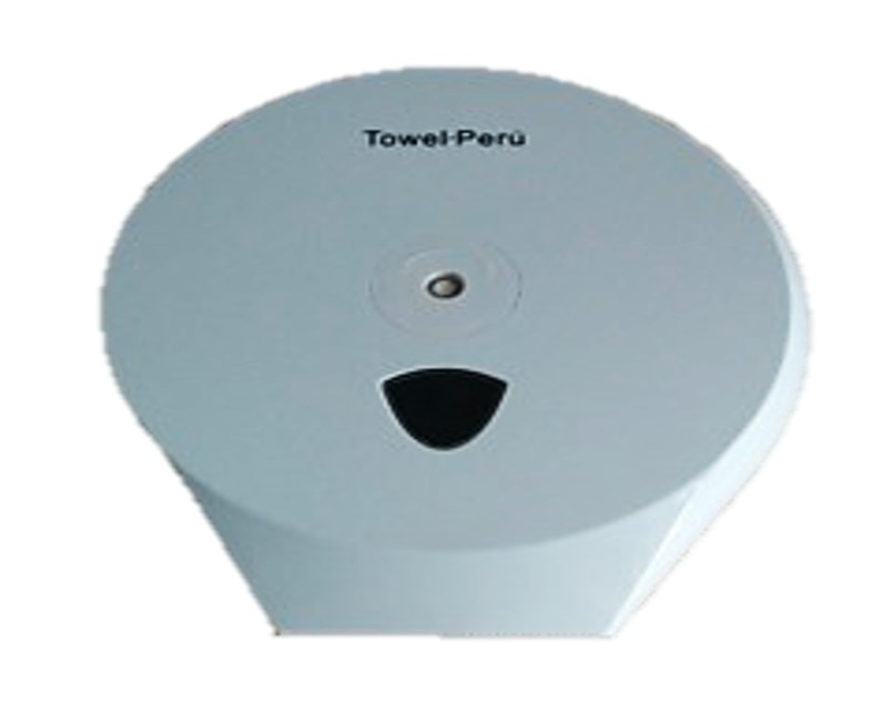 DISPENSADOR PAPEL HIGIÉNICO JUMBO BLANCO SUPER UND.