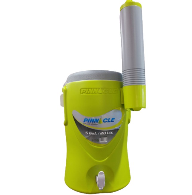 COOLER DE 5 GL DISPENSADOR DE LÍQUIDOS Y VASOS PINN CLE UND.