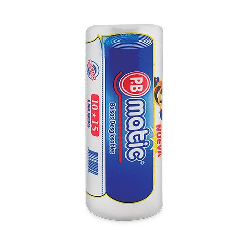 BOLSA  ROLLO MATIC 14" X 20" NAC. X 1.5 KG