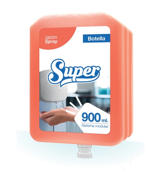 JABÓN LIQUIDO SUPER CJ 6 SACHET X 900 ML