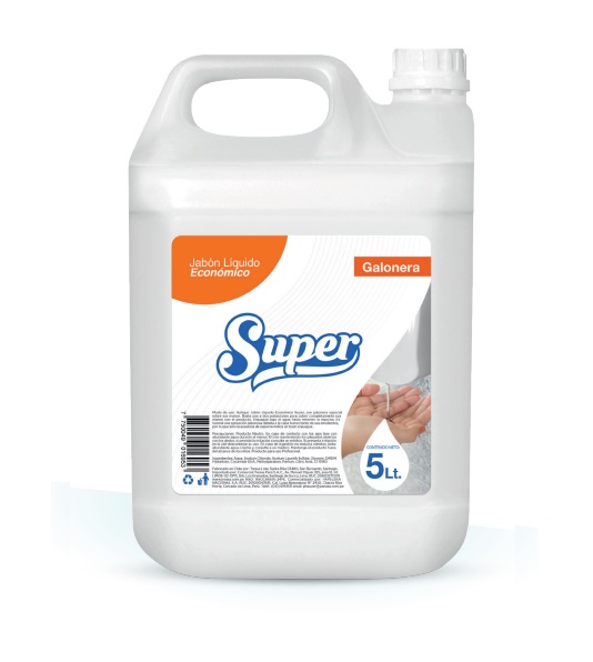 JABÓN LÍQUIDO ECONOMICO SUPER CJ 2 GL X 5 LT