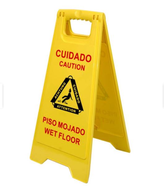 SEÑALIZADOR PISO MOJADO/WET FLOOR SPECTRUM UND.
