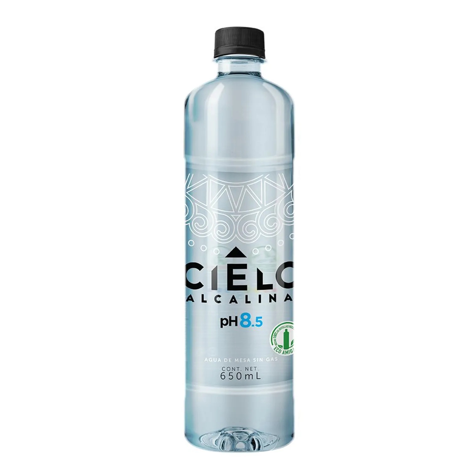 AGUA DE MESA ALCALINA CIELO EMP 12 BOT X 650 ML