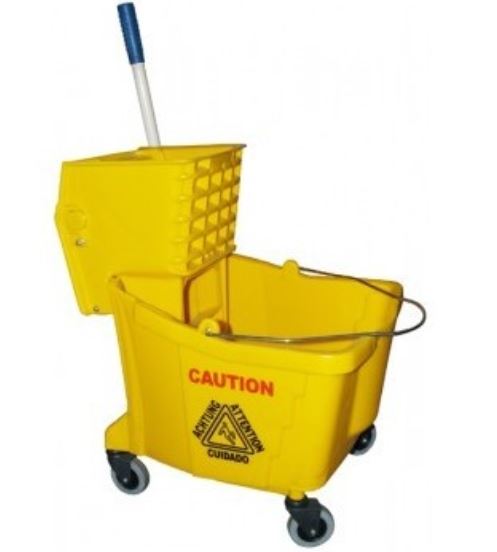 CARRITO MOPERO CON EXPRIMIDOR CUBETA 36 LTS SPECTRUM UND.
